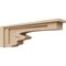 Ekena Millwork 4"W x 24"D x 8"H Thin Highland Rough Cedar Woodgrain TimberThane Corbel, Primed Tan CORUR04X24X08HLDRCPR - alternate 1